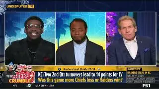 UNDISPUTED  Skip Bayless derisively Mahomes The &lsquo;MVB&rsquo; after Chiefs Loss To Raiders 20 14