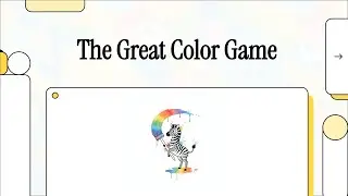 Great Color - Pick One, Kick One!