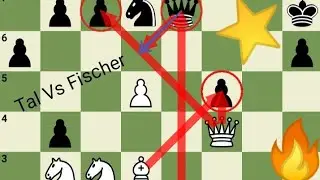 *Lord* Mikhail Tal Vs Bobby Fischer |Amazing Game | Bled- Zagreb-Belgrade Candidates 1959| 