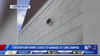 Excavation explosion damages buildings at LMU campus