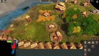 War Selection - four player narrow map battle - 3 islands battle - free for all