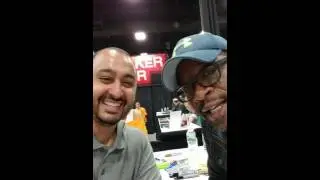 Walker Stalker Con 2016 - Meeting Lennie James aka Morgan!!!