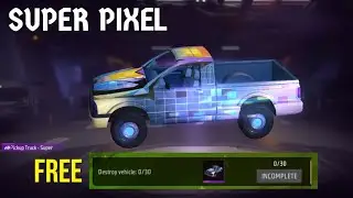Super Pixel Pickup Truck in Free Fire Free Event Reward