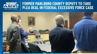 Former Marlboro County deputy to take plea deal in federal excessive force case
