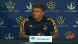 David Beckham sets record straight