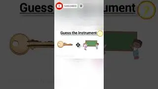 Guess the musical instruments, quiz time, #quiztime #riddles #quiz #brainytrainy #shorts