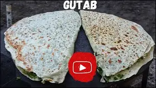Delicious Beef Qutab | Traditional Azerbaijani Dish