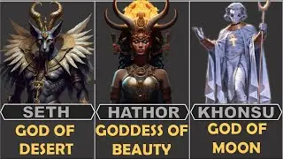 Egyptian Mythology:  A Divine Comparison of Gods