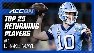 #1 North Carolina QB Drake Maye | 2023 ACC Top 25 Players
