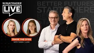 NinjaTrader Live | Futures Trading + Analysis w Ryan Littlestone, Tanja + Lumi, Leo + Nick 12/29/25