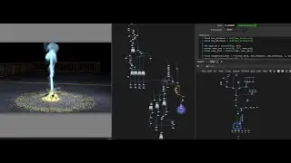 Dynamic VFX Setup: Smoke and Particle Burst