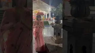 korean girl tried saree in india🇮🇳❤️🇰🇷  #shorts #india #saree