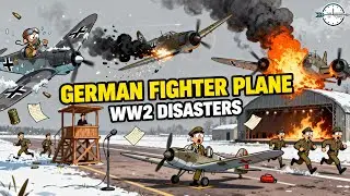 German Fighter Plane WW2 Disasters: Luftwaffe's WORST Fails (Animated History)