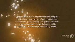 Special Event Planning Company California