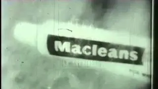 Macleans Toothpaste, 1960's - Film 92193