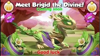 DML Revealed new Divine Brigid dragon-Dragon Mania Legends | Last day sigil Map | DML