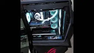 GREEN HYPERION GR701 with ROG RYUO III 360 ARGB WHITE EDITION
