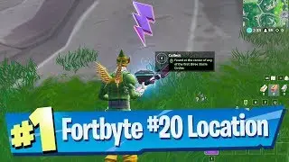 Fortnite Fortbyte #20 Location - Found at the center of any of the first three Storm Circles