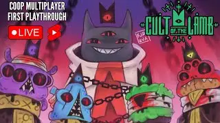 🔴🔥 Cult of the Lamb CO-OP CHAOS! Building Our Evil Empire – Live Mayhem & Madness! 🐑💀