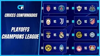 ✅ Sorteo Champions League [En Vivo y En Directo] 🏆 Playoffs - Cábala Futbolera
