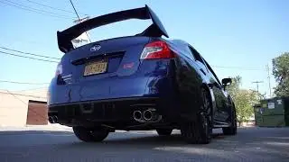 2018 Subaru Sti stock exhaust