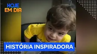 Menino de 3 anos aguarda transplante cardíaco com auxílio de coração artificial