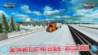 ATS(v1.39.x) 🔥Установка Карты Dalton and Elliot Winter🔥