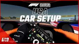 F1 2021 USA Car Setup - Good Race/Career Mode Setup