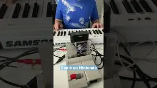 Sanic on Nintendo #chiptune #sonicthehedgehog #sonicmovie2 #sonicmovie #sanic #livemusic #retro