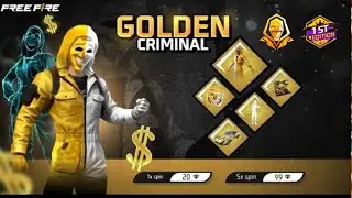 NEW GOLDEN CRIMINAL DATE🤯🔥| CRIMINAL BUNDLE RETURN CONFIRM DATE | FREE FIRE NEW EVENT | FF NEW EVENT