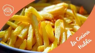 Patatas fritas perfectas en freidora