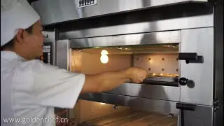 Luxury 3 Decks 6 Trays Electric Oven - GOLDEN CHEF MACHINERY