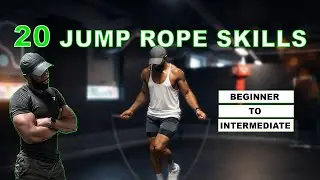 20 JUMP ROPE TRICKS YOU SHOULD LEARN | Beginner to intermediate