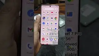 Google pixel 7 Pro jackpot offer 12/256 Dual sim pta approved price 60,000/ #shorts #fyp #viralvideo