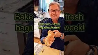 Full Tutorial: No-Knead Make-Ahead Mini Baguettes 🍞 Bake Once, Eat Hot All Week 🔥