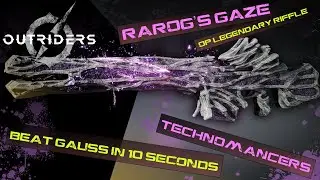 Outriders | Rarog's Gaze Spotlight | Legendary Riffle