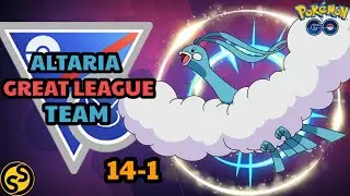ALTARIA LEAD IN GREAT LEAGUE TEAM POKEMON GO BATTLE LEAGUE SEASON 11 2022