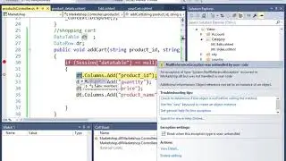 Datatable null تعليم البرمجة - حل مشكلة الداتاتابل فارغة من البيانات