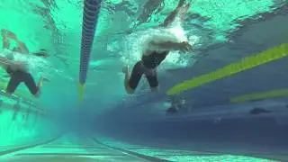 Underwater Slow Motion - 2013 Arena Grand Prix at Santa Clara