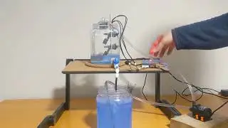 Liquid Level Controller Filling DEMO  Works with contactless sensor or float switch