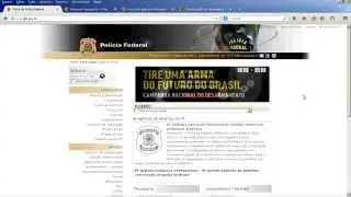 Requerer e Agendar o Passaporte no Site da Pol&iacute;cia Federal