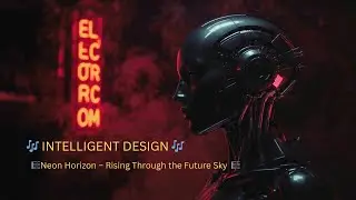 Intelligent Design | Neon Horizon | Rising Through the Future Sky #FutureBass #CyberCity #EDM #Techn