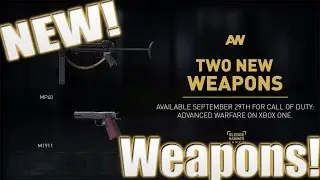 Advanced Warfare: New Legendary Weapons!(MP40 & M1911)WAW!
