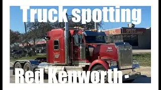 Friday truck spotting, and a western star train horn, a red Freightliner horn and more!!