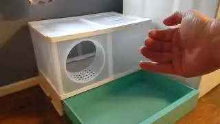 PeTraum XXL Hooded Litter Box | Assembly | Initial Thoughts | For Fat Cats |