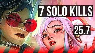 VAYNE vs IRELIA (TOP) | 7 solo kills | EUW Master | 25.7