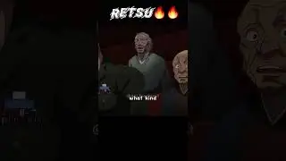 Retsu abandoned 4000 years of martial arts👀😲|Baki Hanma| #anime #animemoments #baki