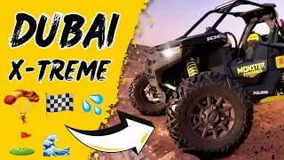 Dubai XTREME Itinerary 🇦🇪 4 Days of Insane Adventures – Desert, Wave Pool, XLine & More!