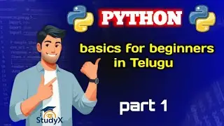 Python Tutorial in Telugu | Learn Python Programming for Beginners Step by Step part1