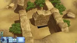 The Sims 3 World Adventures - Al Simhara, Egypt - Path to the Sky - Mastaba Ruins (Unlisted Lot)